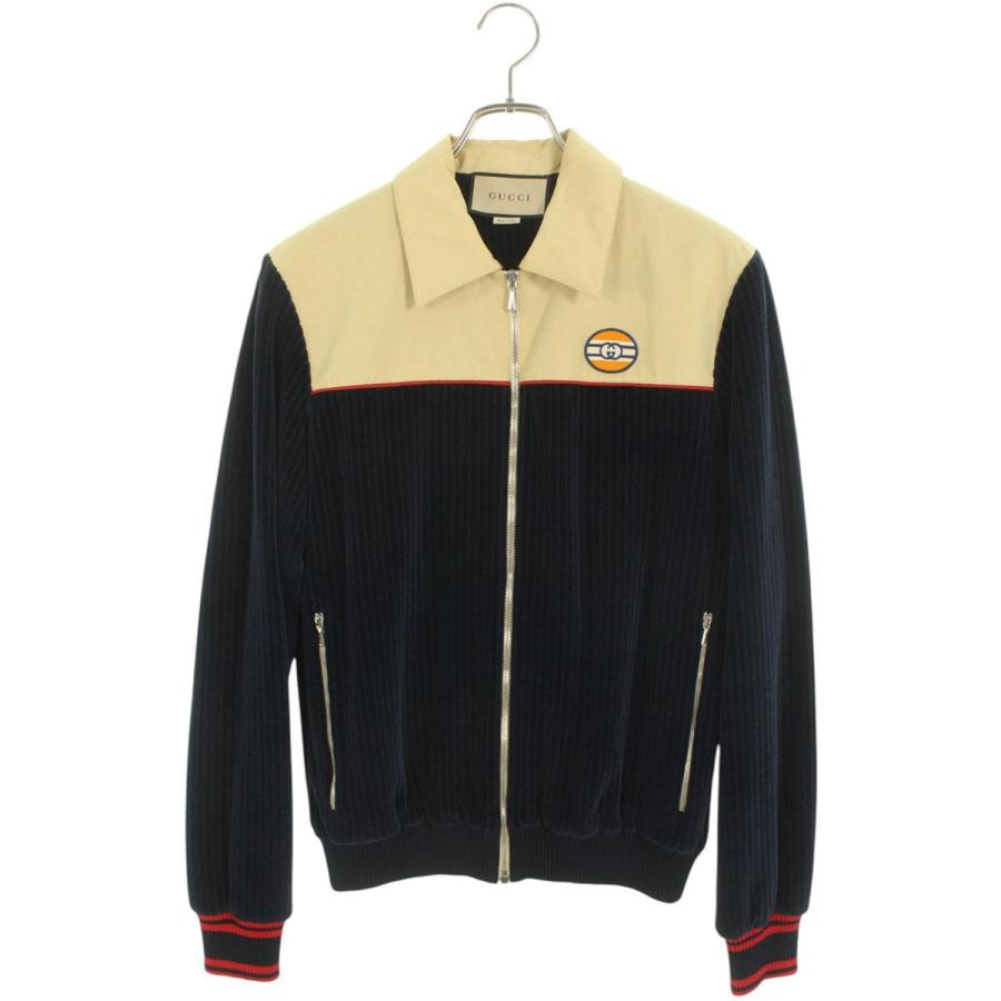 グッチ サイズ:XS  21SS  645247 XJC6C コーディロイ切替ジップアップブルゾン 中古 OM10 GUCCI（グッチ） サイズ:XS 21SS 645247 XJC6C コーディロイ切替ジップ