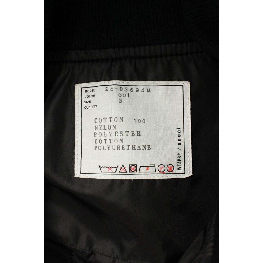 sacai（サカイ） ダブルタップス サイズ:3 25SS 25-03694M Cotton Back