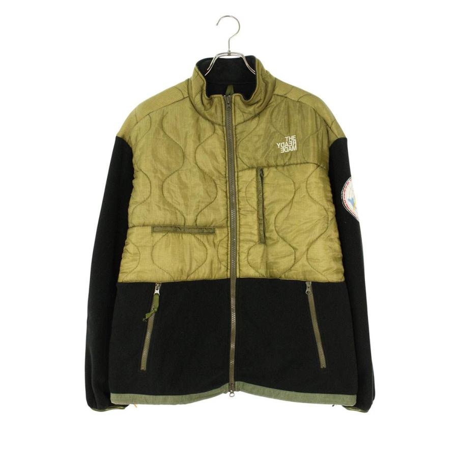 レディメイド サイズ:2  RE-PO-BL-00-00-110 FREECE JACKET ナイロン切替フリースジャケットブルゾン 中古 SB01 READYMADE（レディメイド） サイズ:2 RE-PO-BL-00-00-110 FREECE