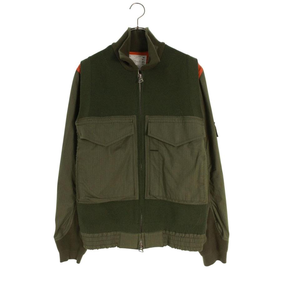 sacai（サカイ） サイズ:2 18-01574M Sport Knit Jacket ニット