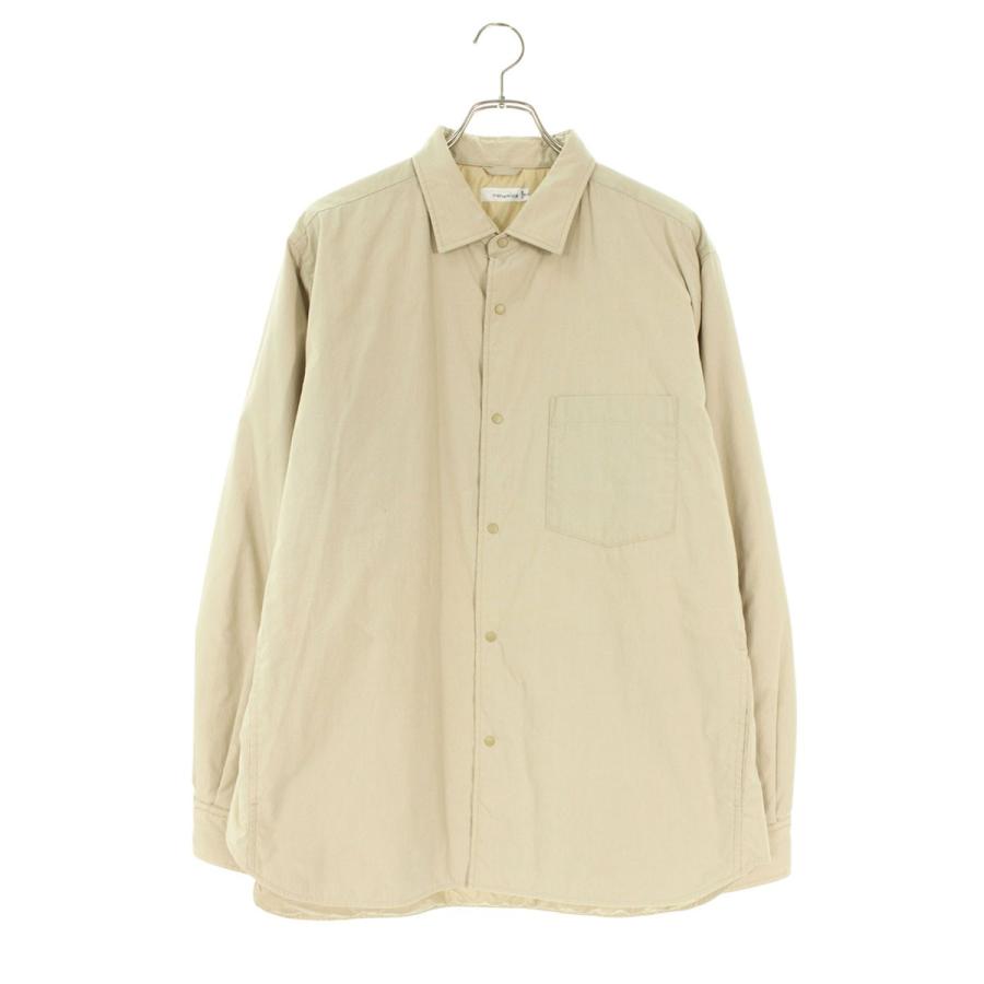 ナナミカ  S24FG053 Insulation Shirt Jacket 中綿シャツジャケットブルゾン メンズ L ナナミカ サイズ:L S24FG053 Insulation Shirt Jacket 中綿シャツ