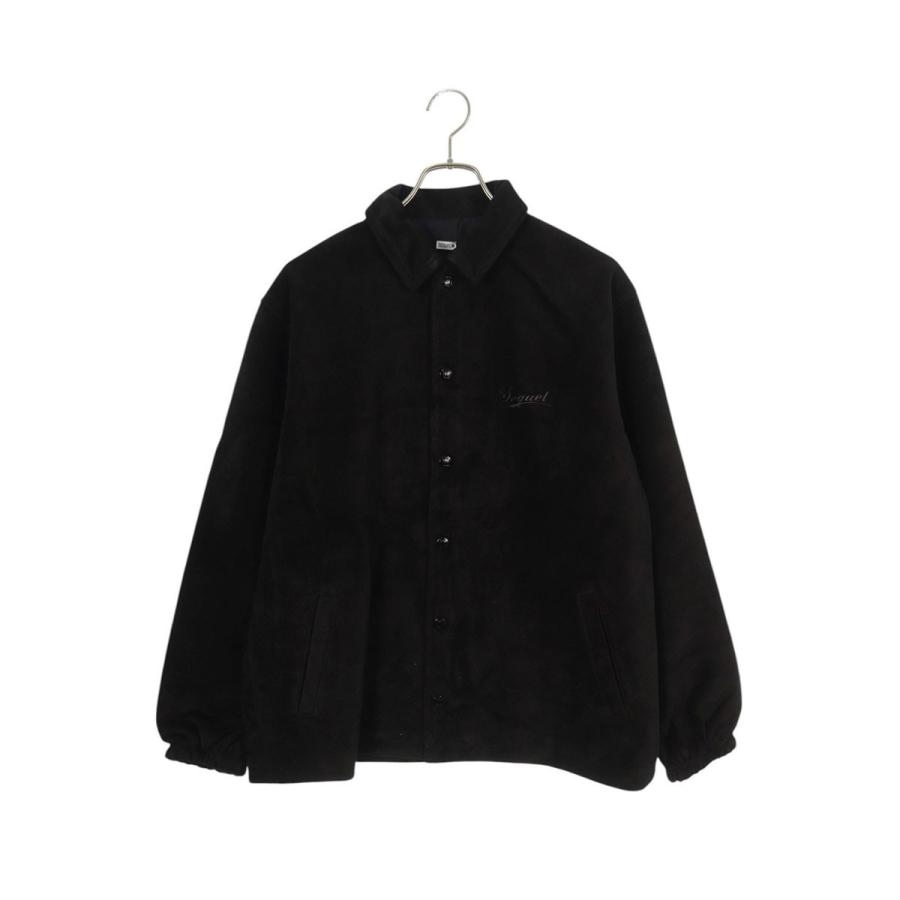 SEQUEL 23AW レザーコーチジャケット 黒 L