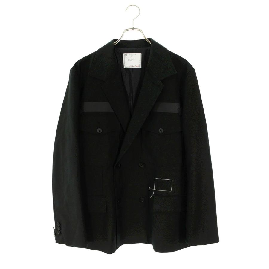サカイ ×ダブルタップス WTAPS  25-03693M コットンバックステンジャケット メンズ 3 sacai（サカイ） ダブルタップス サイズ:3 25-03693M コットンバック