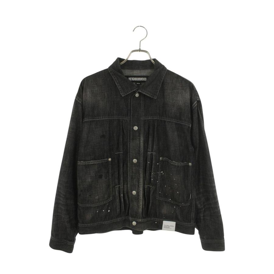 ネイバーフッド  24SS  241SPNH-JKM04 ウォッシュドライトウェイトデニムジャケット メンズ M NEIGHBORHOOD（ネイバーフッド） サイズ:M 24SS 241SPNH-JKM04