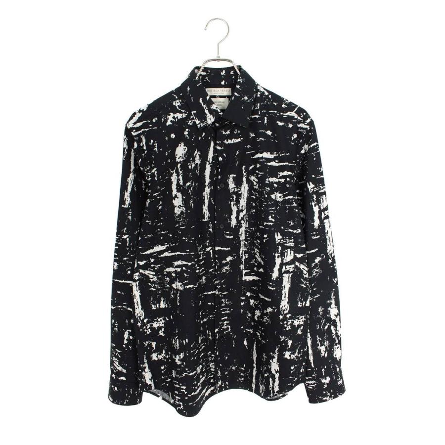 Bottega 総柄ストレッチコットン長袖シャツ ss ボッテガヴェネタ ヤフーショッピング店にお任せください 0424 0163 ボッテガヴェネタ Veneta 長袖 Sb01