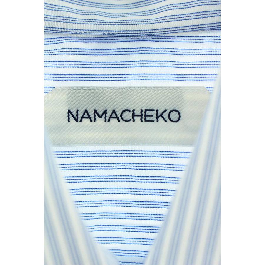ナマチェコ NAMACHEKO NW190401 サイズ:S ポケットストライプ長袖