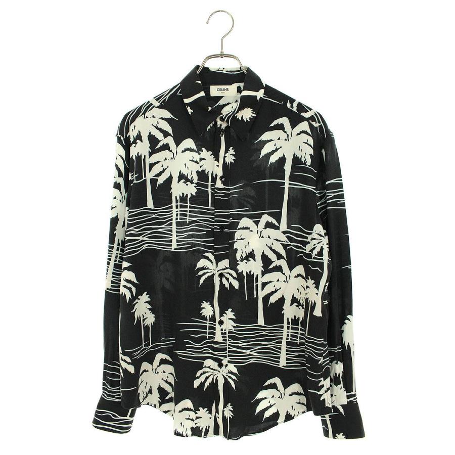 セリーヌ CELINE 21SS サイズ:38 ドラッグストアカラーパームツリー