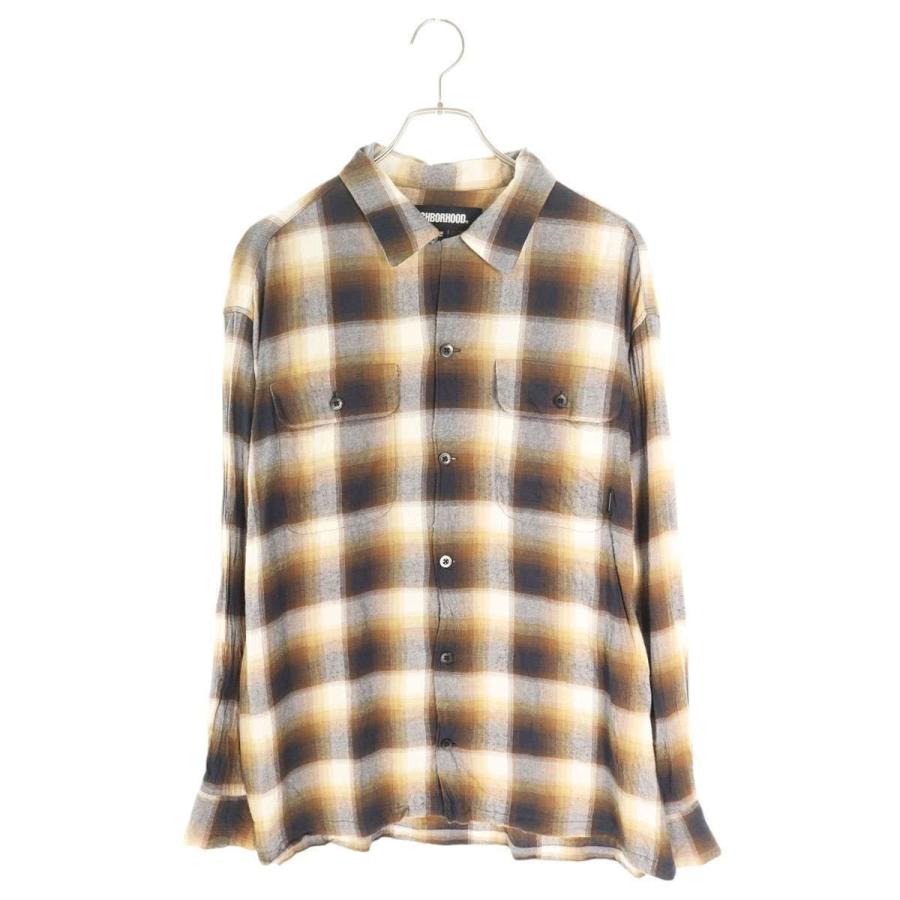 ネイバーフッド NEIGHBORHOOD 23SS 231BENH-SHM05 サイズ:L チェック  