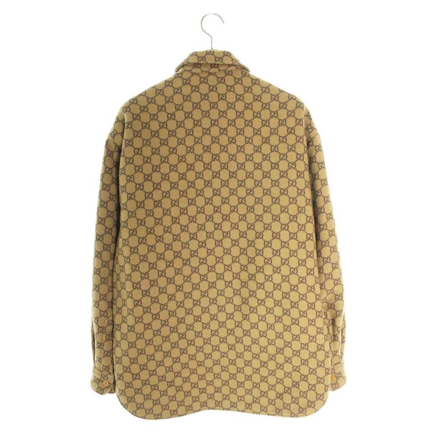 GUCCI グッチ 長袖シャツ 24SS 762183 ZAPDW サイズ:44 GGウール GUCCI グッチ 長袖シャツ 24SS 762183 ZAPDW サイズ:44 GGウール