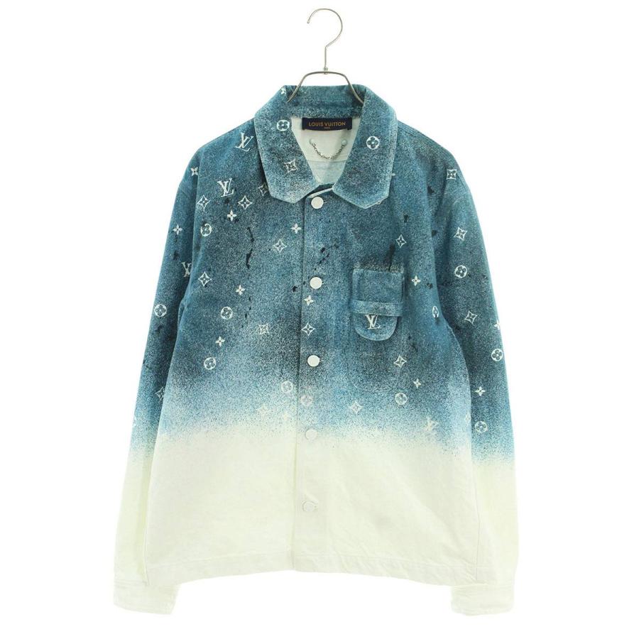 ルイヴィトン 長袖シャツ 20SS RM201M QYZ HIS09W サイズ:L モノグラム  