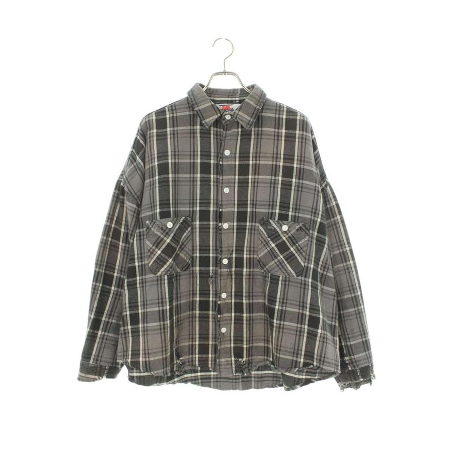 セントマイケル 24AW SM-YS1-0000-023 サイズ:L フランネルチェック柄  