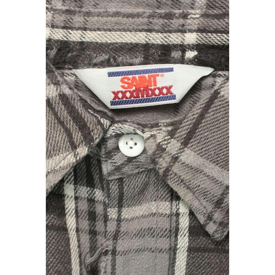 セントマイケル 24AW SM-YS1-0000-023 サイズ:L フランネルチェック柄  