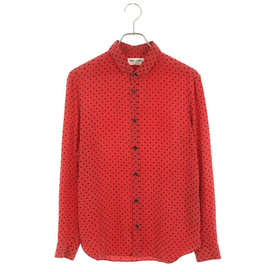 SAINT LAURENT サンローランパリ サイズ:37 653862 Y2D15 ドット柄 