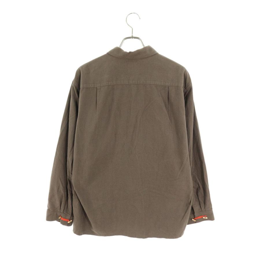 フォークメイド folkmade アフガンブラウス Lサイズ ISNAM2523D(プルオーバー) 50s POPLIN AUTOLOOM OVERDYE BOAT