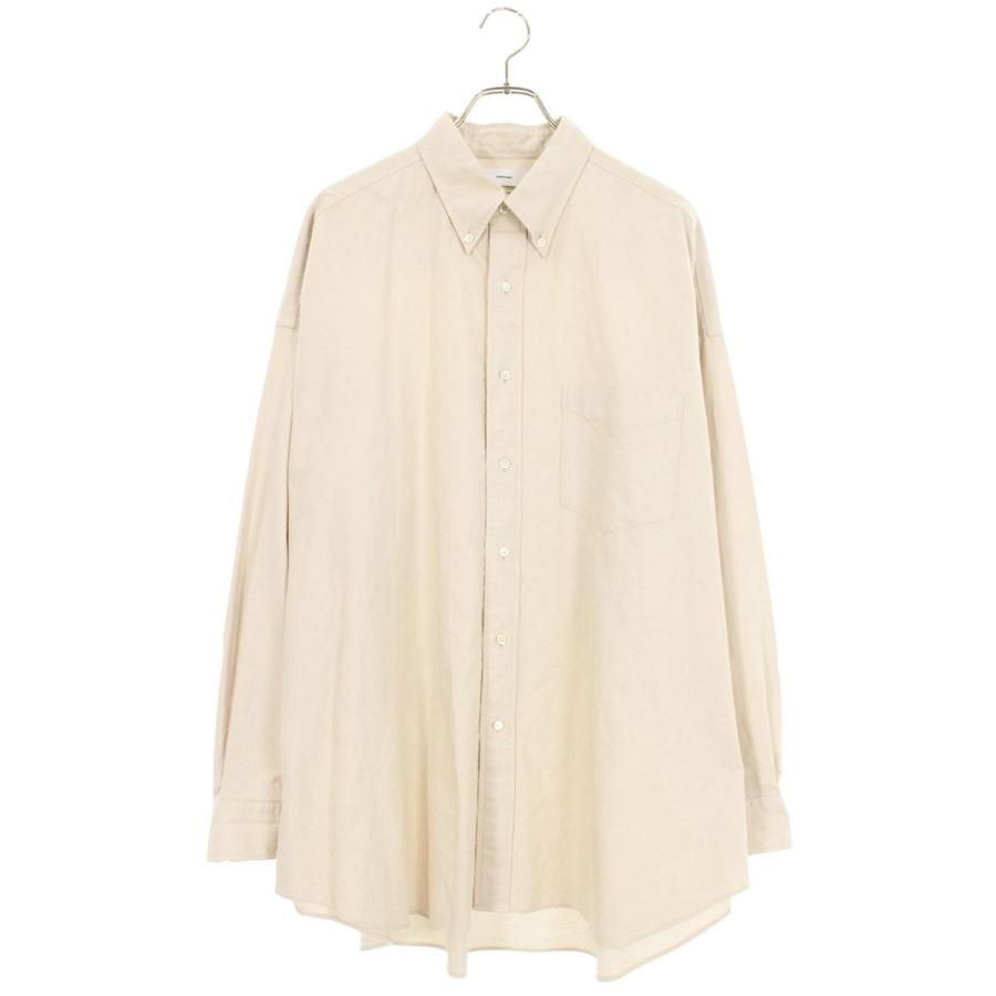 Graphpaper / 長袖シャツ/0/コットン/IVO/無地/gm251-50021c グラフペーパー サイズ:O/S GM251-50021C コットンオックスフォード