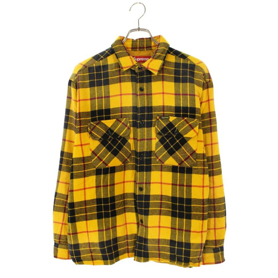 Supreme フード付きネルシャツ XL 【公式通販】 SUPREME フード付 裏地