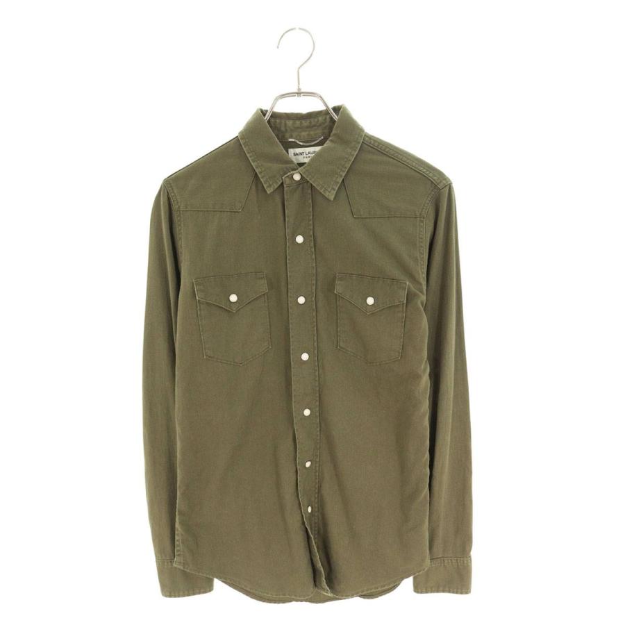 SAINT LAURENT サンローランパリ 長袖シャツ サイズ:XS 359980