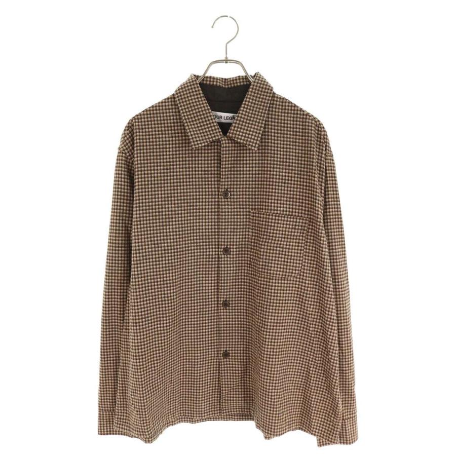 our legacy チェックシャツ 23aw Our Legacy（アワーレガシー） サイズ:50 25AW M4252HE Heusenギンガム