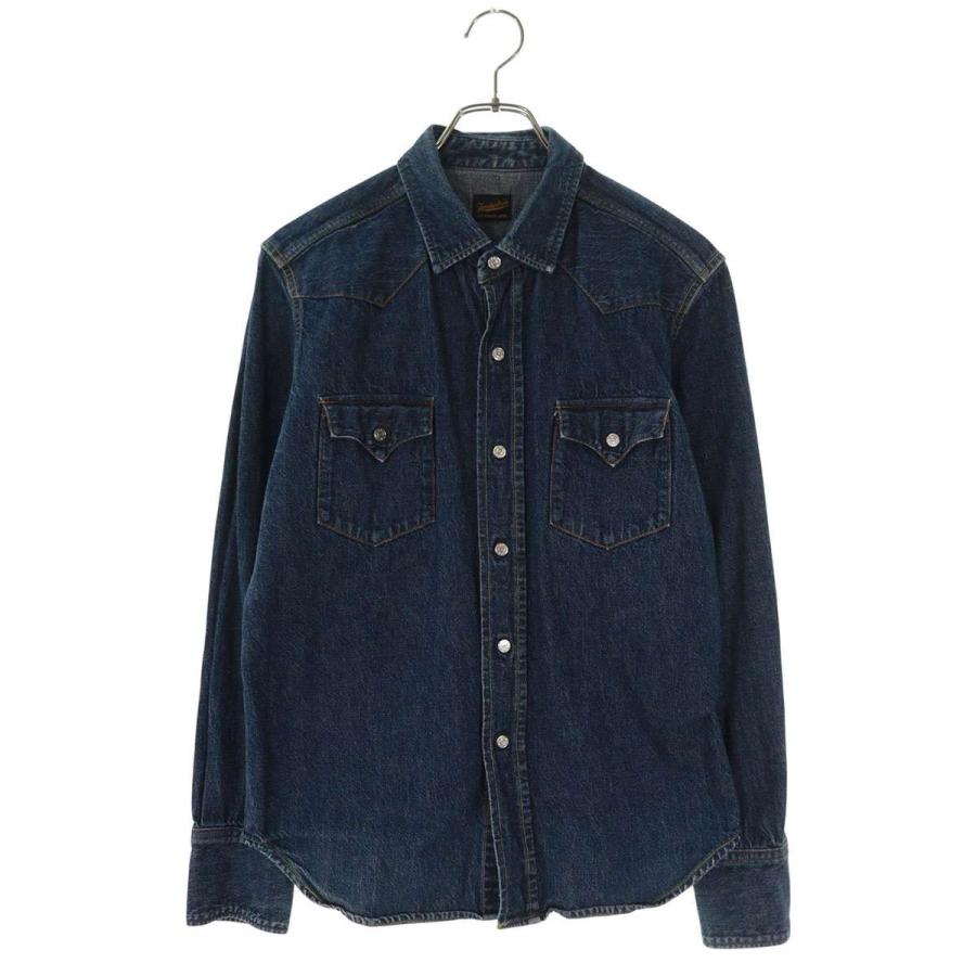 TENDERLOIN（テンダーロイン） サイズ:S ウエスタンデニム長袖シャツ