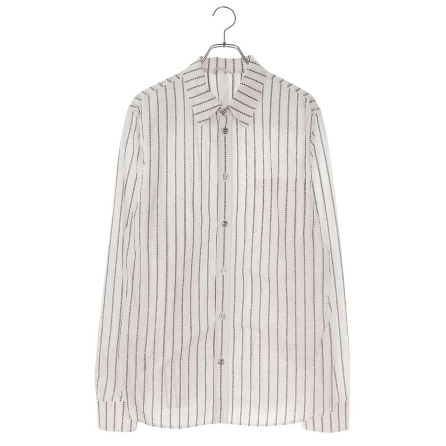 CHROME HEARTS（クロムハーツ） 長袖シャツ サイズ:XL ロゴストライプ 