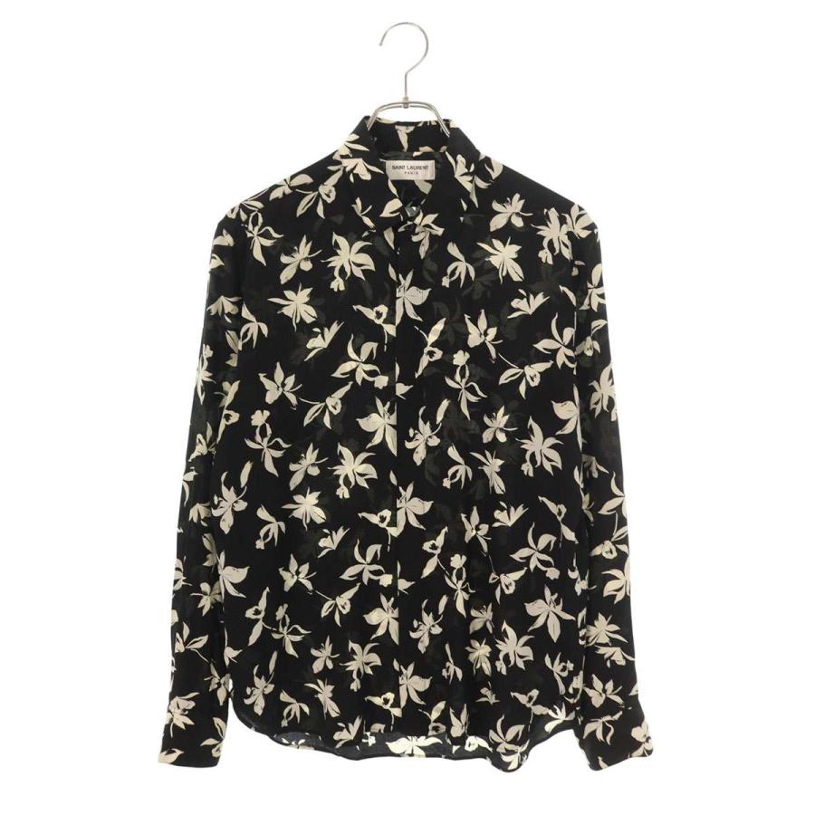 SAINT LAURENT サンローランパリ 長袖シャツ サイズ:37 646850 Y2C16