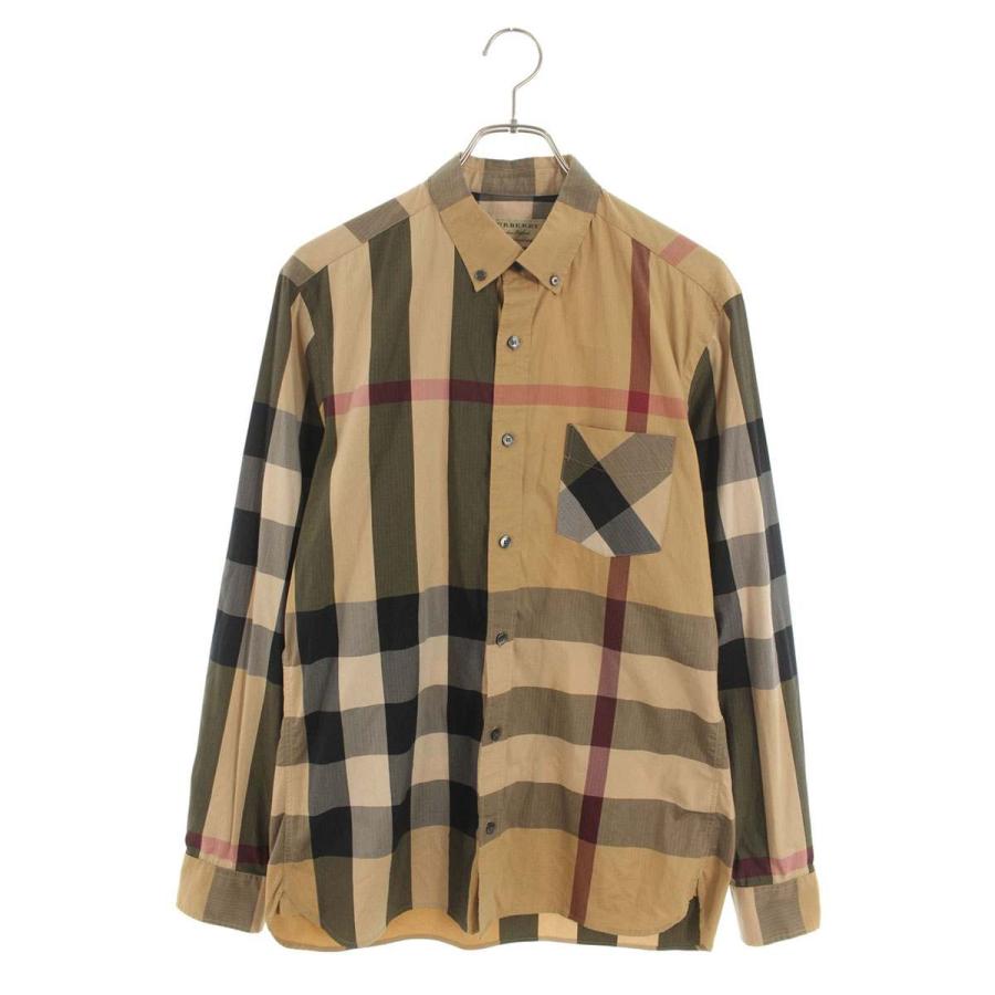 BURBERRY（バーバリー） サイズ:M 4045831 ノバチェック長袖シャツ