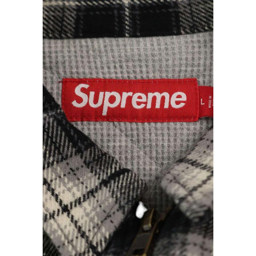 Supreme（シュプリーム） サイズ:L 25AW Thermal Lined Zip Up Flannel