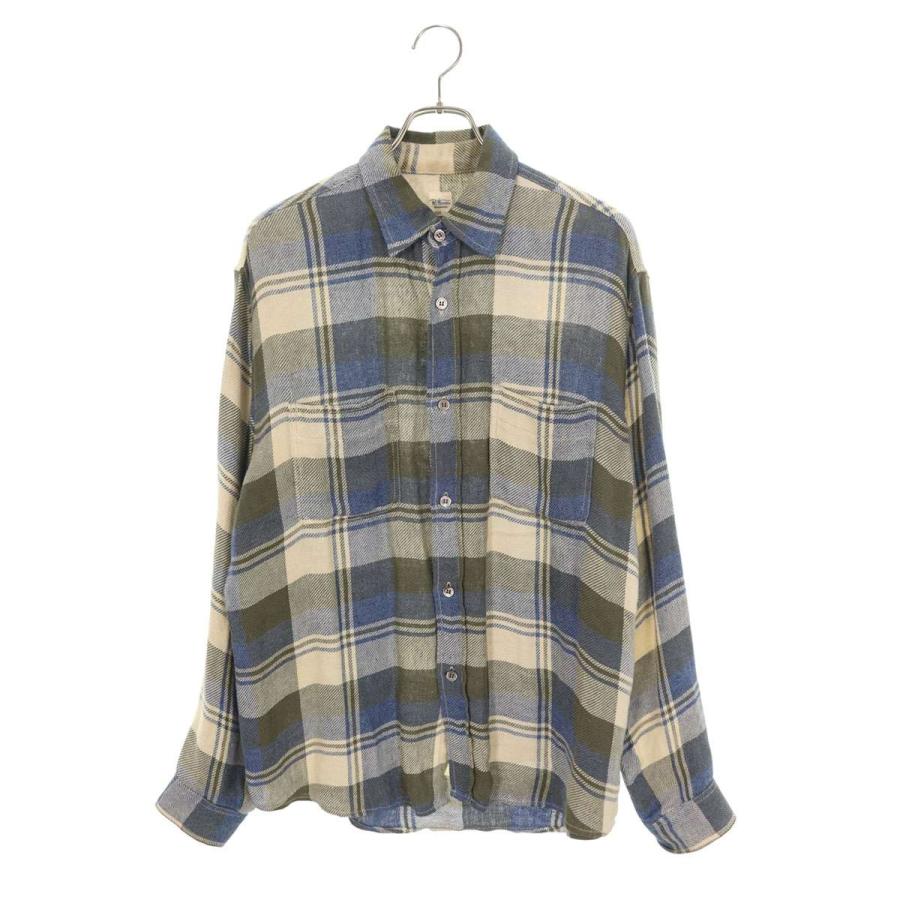 Ron Herman（ロンハーマン） サイズ:M 3320700031 リネンチェック長袖