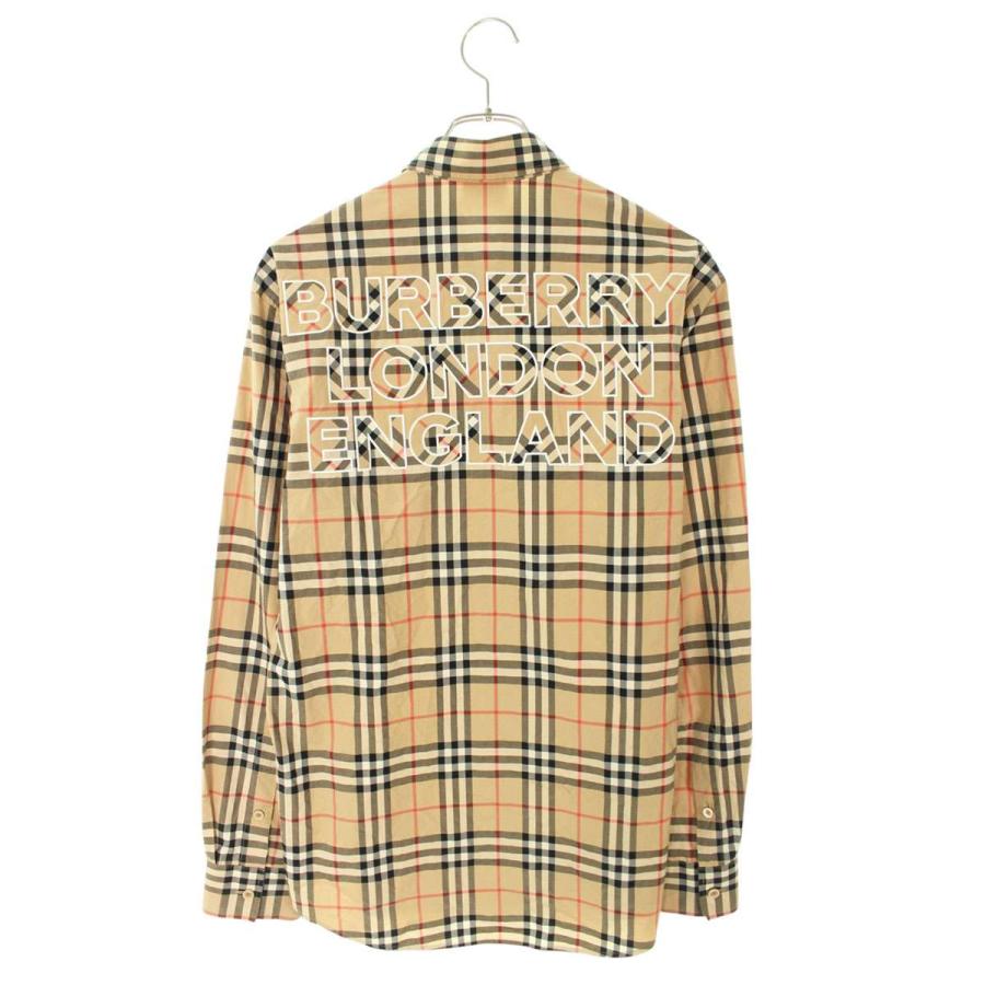 BURBERRY（バーバリー） サイズ:S バックロゴノバチェック長袖シャツ 