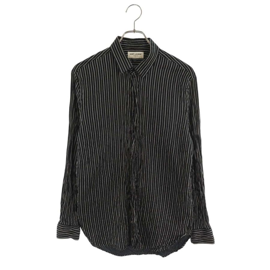 SAINT LAURENT サンローランパリ 長袖シャツ サイズ:38 646850 Y1F58