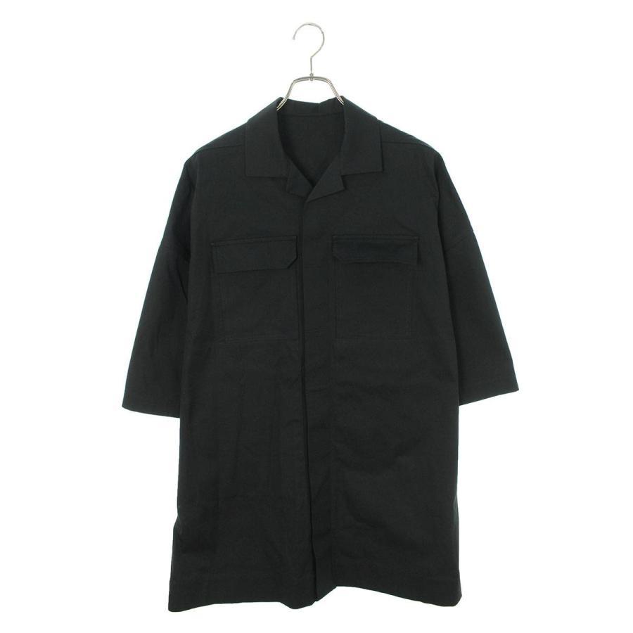 Rick Owens リックオウエンス 半袖シャツ 24SS サイズ:48 Rick Owens リックオウエンス 半袖シャツ 24SS サイズ:48