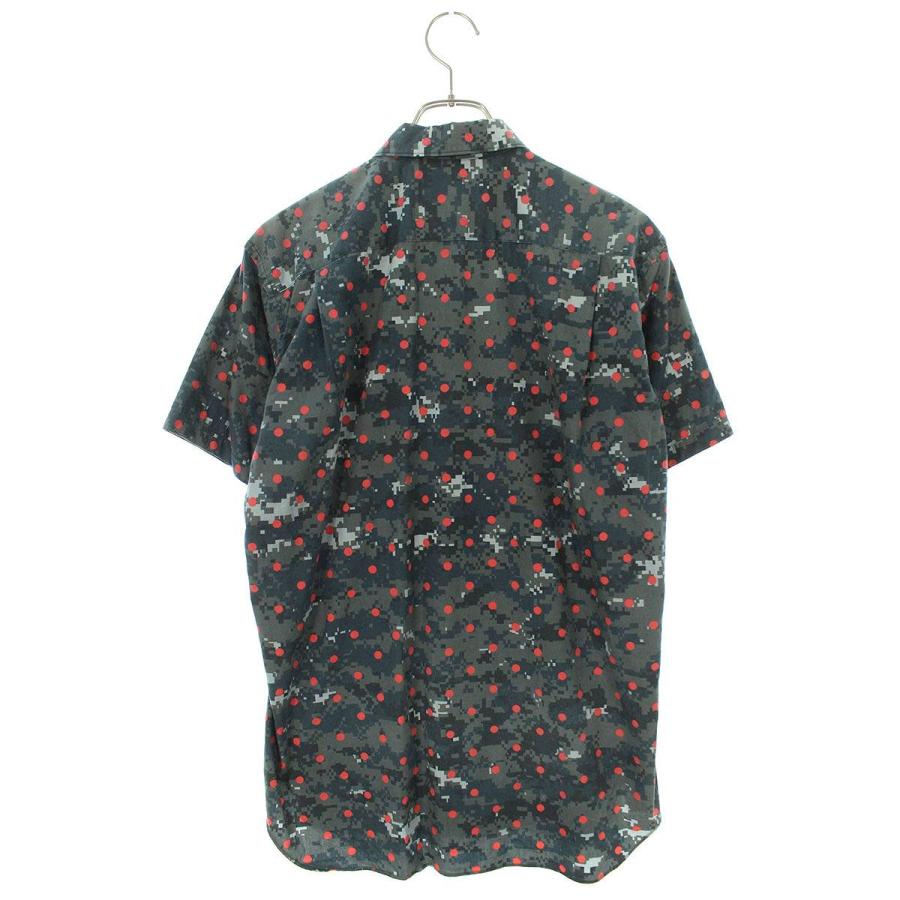 シュプリーム SUPREME コムデギャルソン 13SS Loop Collar S/S Shirts サイズ:S ループカラー半袖シャツ 中古 SB01｜rinkan｜02