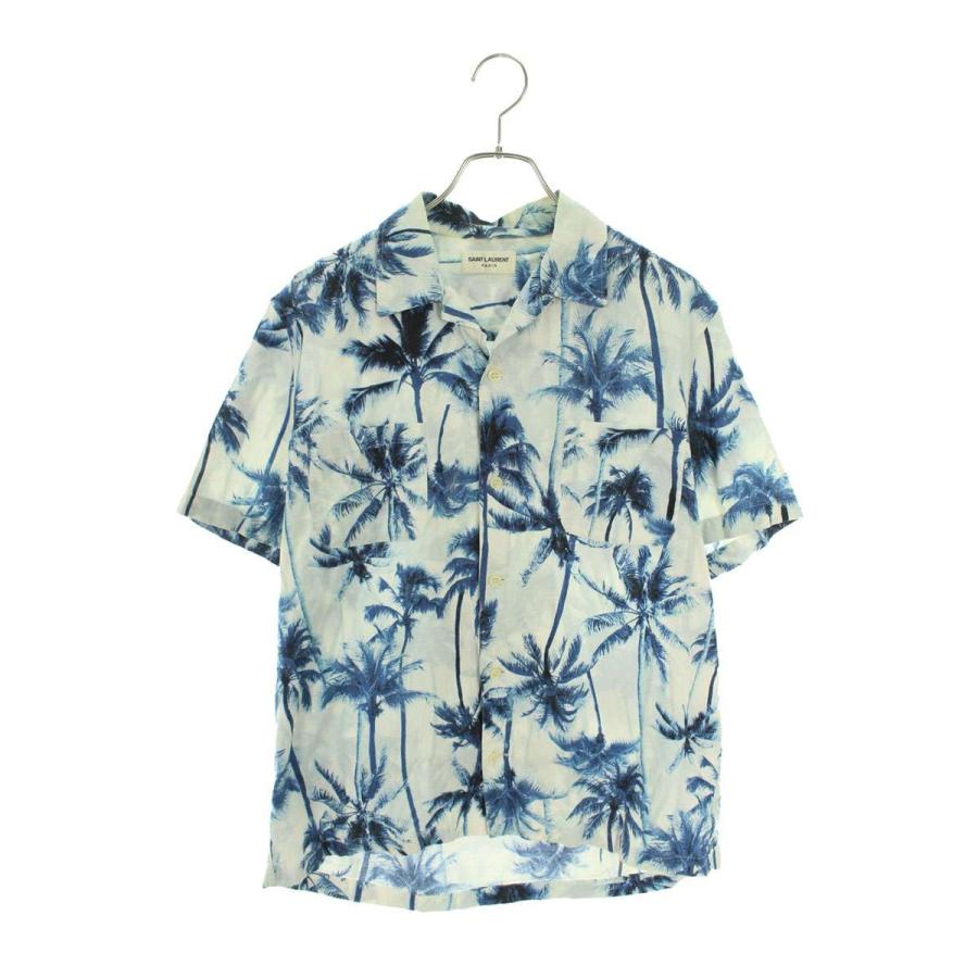 サンローランパリ 半袖シャツ 16SS サイズ:38 アロハコットン半袖 