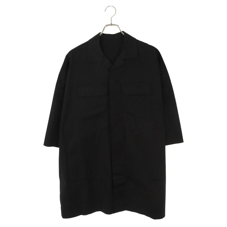 リックオウエンス サイズ:50  24SS  RU01D3298-TE マグナムトミー半袖シャツ 中古 SB01 Rick Owens（リック・オウエンス） 半袖シャツ サイズ:50 24SS