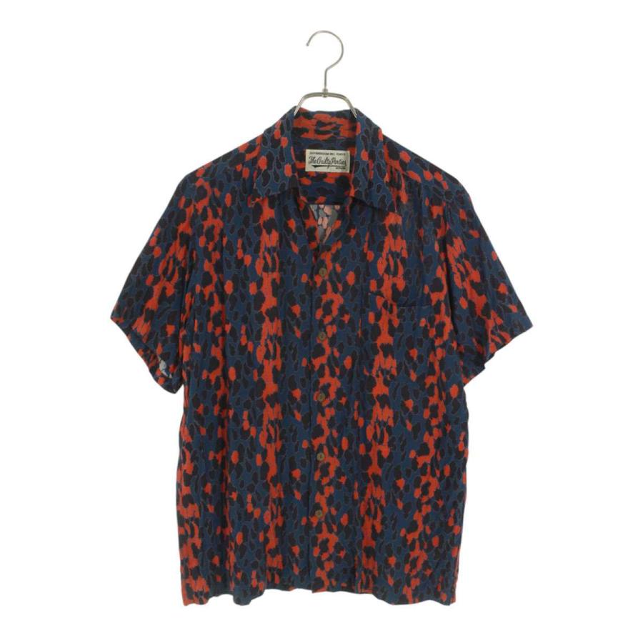 ワコマリア サイズ:S  21ss  HAWAIAN SHIRT アニマル総柄アロハ半袖シャツ 中古 BS99 WACKO MARIA（ワコマリア） サイズ:S 21ss HAWAIAN SHIRT アニマル総柄