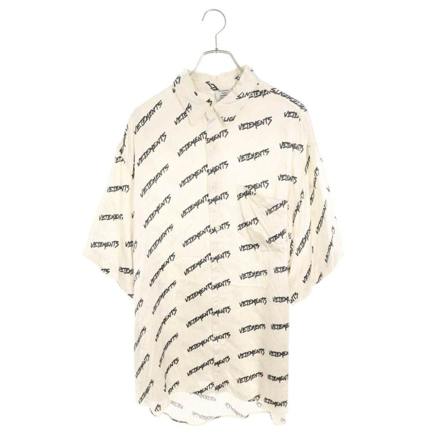 VETEMENTS（ヴェトモン） 半袖シャツ サイズ:S UE52SH260B 総柄半袖 