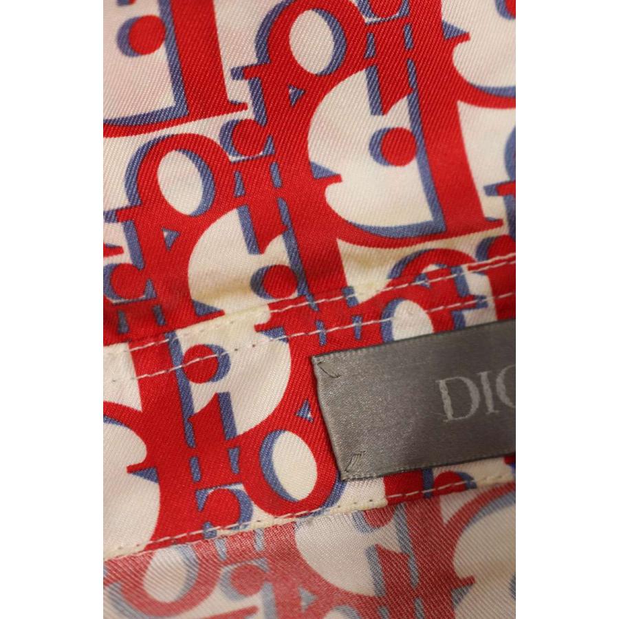 ディオール 半袖シャツ サイズ:42 193C545A4751 オブリークショートスリーブシルク半袖シャツ 中古 SS13の画像
