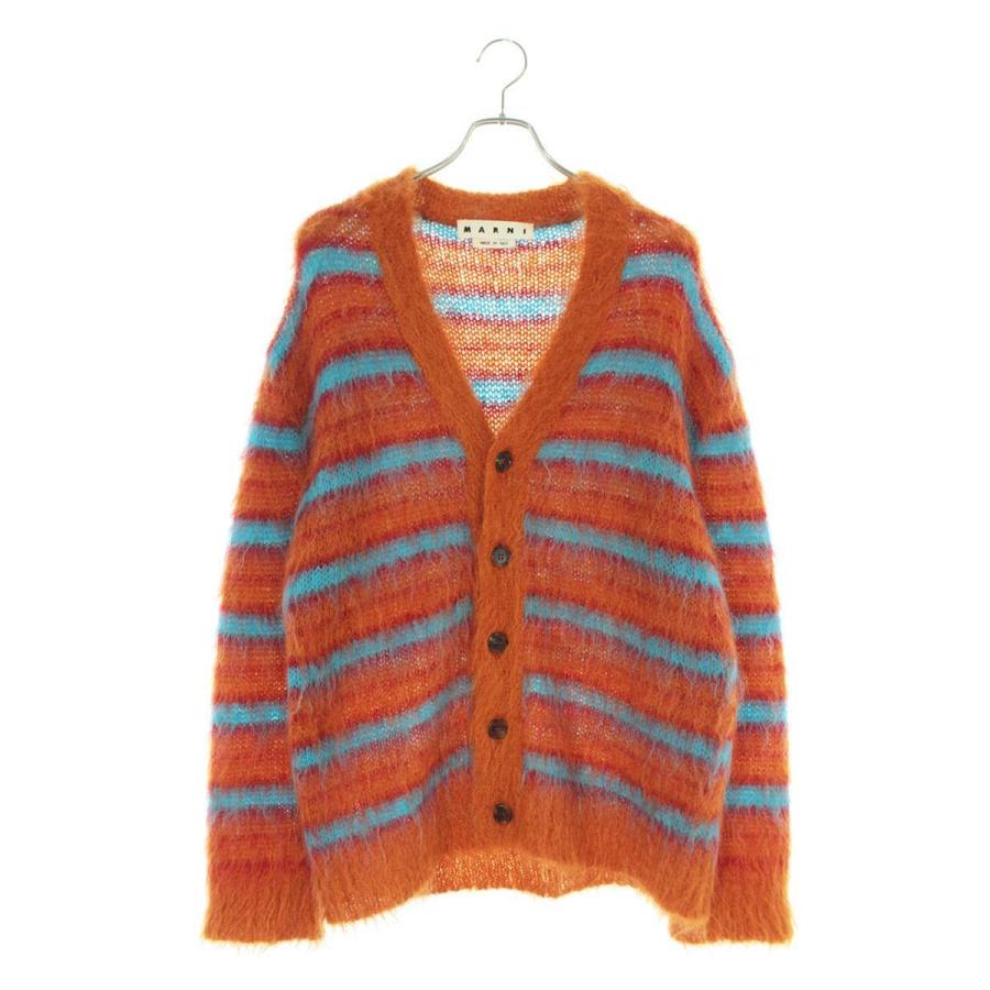 マルニ Marni 19aw Cdmg0025q0 サイズ 46 モヘヤボーダーニットカーディガン メンズファッション 中古 Sb01 ヤフーショッピング