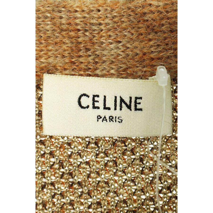 CELINE セリーヌ カーディガン 19AW サイズ:L アーガイルモヘア CELINE セリーヌ カーディガン 19AW サイズ:L アーガイルモヘア