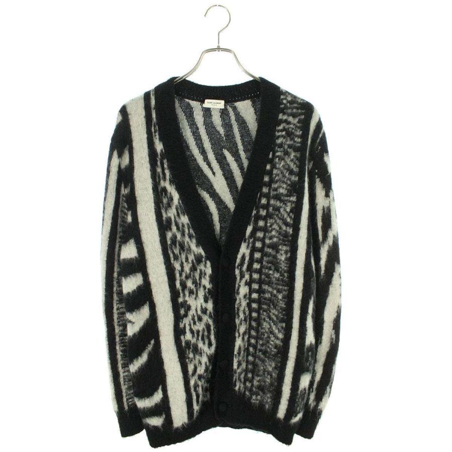 SAINT LAURENT サンローランパリ カーディガン サイズ:XS パッチ SAINT LAURENT サンローランパリ カーディガン サイズ:XS パッチ