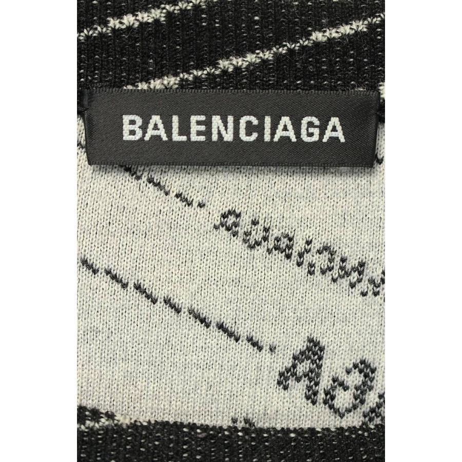 バレンシアガ BALENCIAGA 19SS 555381 T1524 サイズ:L ジャガードロゴ 