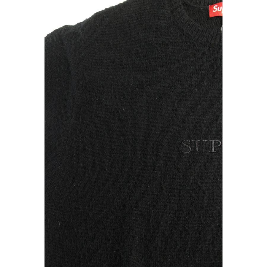 シュプリーム SUPREME 21AW Pilled Sweater サイズ:M ロゴデザイン 