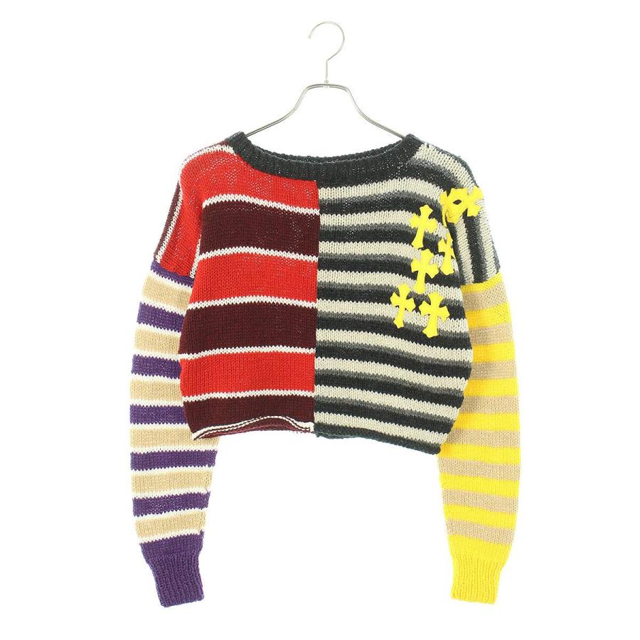 CHROME HEARTS クロムハーツ ニット サイズ:M クロスパッチ付き CHROME HEARTS クロムハーツ ニット サイズ:M クロスパッチ付き