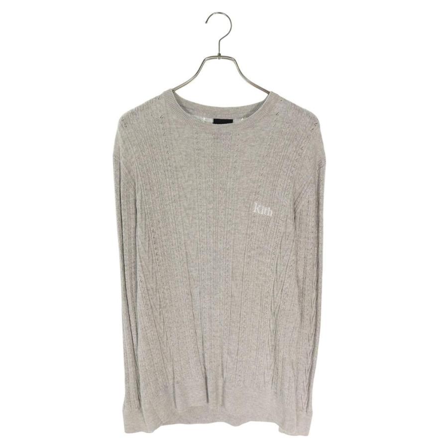 KITH キス サイズ:M ロゴエンブロイダリーニット 中古 BS99 : RINKAN  