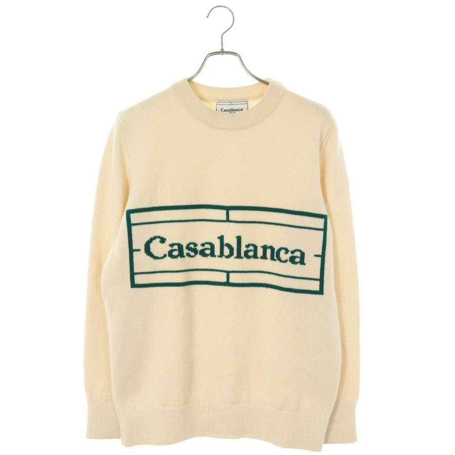 カサブランカ CASABLANCA TENNIS LOGO KNIT テニスロゴニット