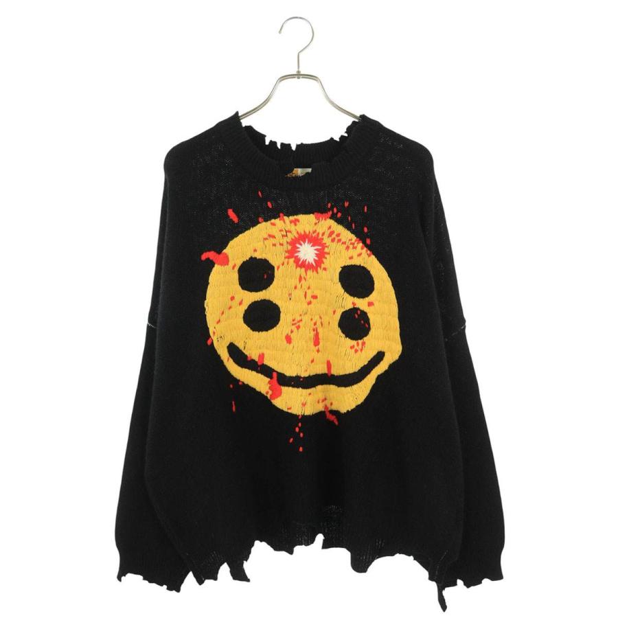 定価9万 Emary☆24AW ダメージ ニット ニット オーバーサイズ ダメージ