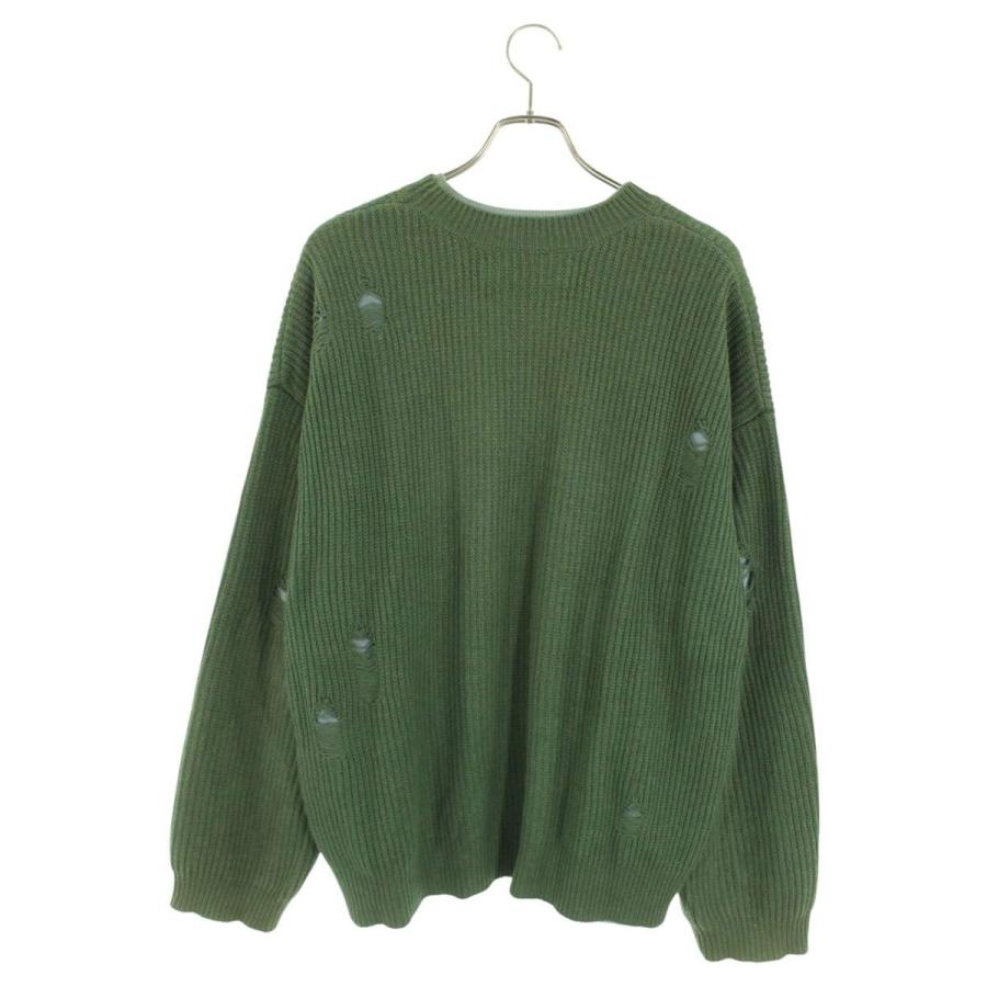 DAIRIKU（ダイリク） サイズ:FREE Layered Damage Knit 20AW K-2