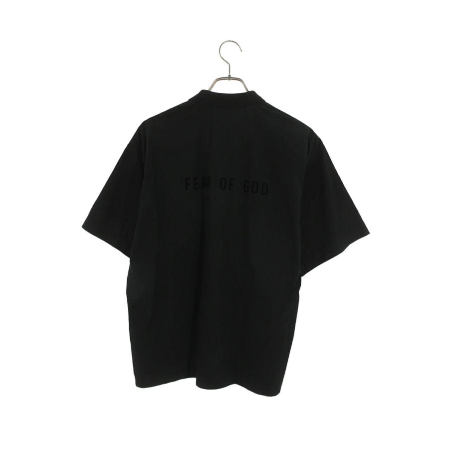 フィアオブゴッド  SEVENTH COLLECTION/FG50-010 バックフェルトロゴポプリン半袖ポロシャツ メンズ XS FEAR OF GOD（フィアオブゴッド） サイズ:XS SEVENTH COLLECTION FG50