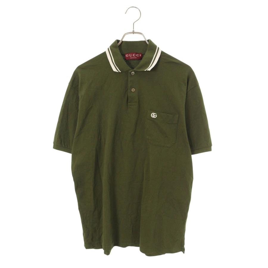 GUCCI（グッチ） サイズ:XL 795174 XJHHM ロゴ刺繍ポケット半袖
