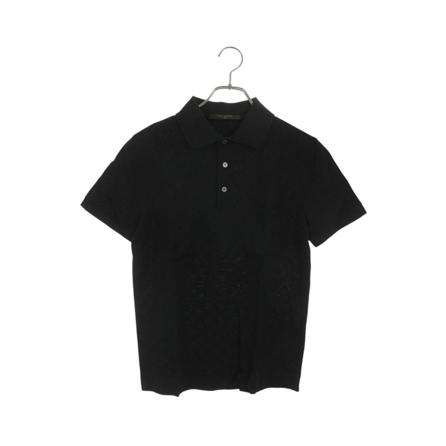 ルイヴィトン  17SS  RM171Q JUV H7Y40W ロゴ刺繍ダミエ半袖ポロシャツ メンズ XXS LOUIS VUITTON（ルイ・ヴィトン） 半袖ポロシャツ サイズ:XXS 17SS